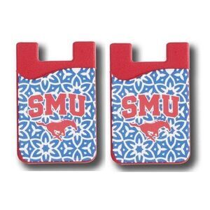 SMU Mustangs NCAA Fashion Cell Phone Wallet 2 Pack